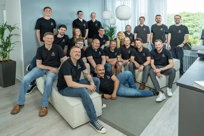 Gruppenfoto des Teams